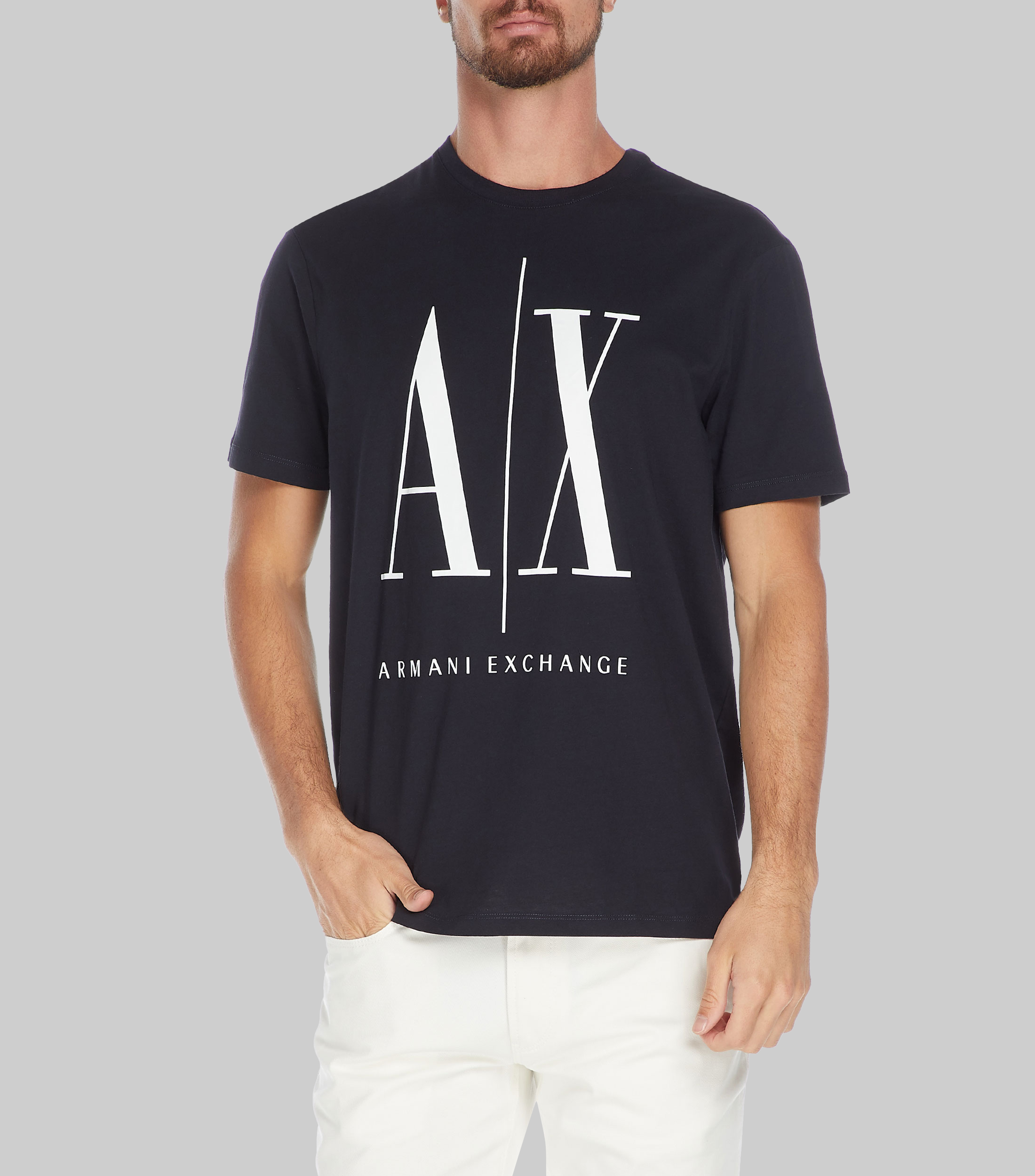 Playera armani best sale exchange blanca